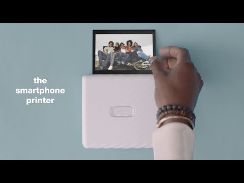 Fujifilm Instax Link Wide Printer - Ash White