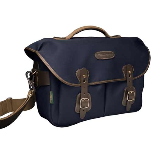 Billingham Hadley One Camera Shoulder Bag, Navy-Chocolate