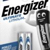 Energizer Ultimate lithium batteries AAA, pack of two