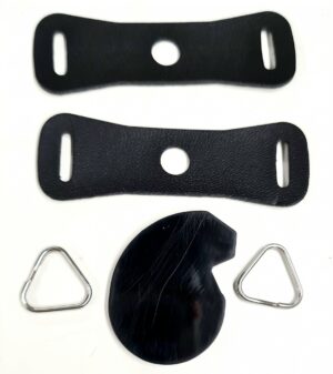 15119.jpg Fujifilm Fixing material for Strap, Metal Triangle incl. Leather parts