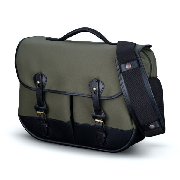 Billingham Eventer Mkll Camera Shoulder Bag, Sage Fibrenyte-Black Trim