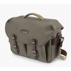Billingham Hadley One Shoulder Bag, Burgundy Canvas-Chocolate Trim