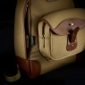 Billingham 35 Rucksack, Black-Tan Trim