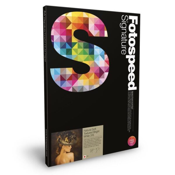 Fotospeed Signature NST Bright White, 315gsm, A2 x 25