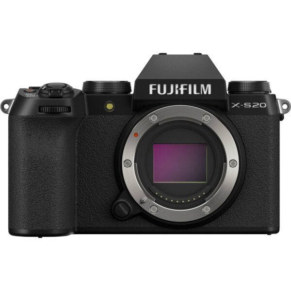 Fujifilm X-S20 Mirrorless Camera Body, Black
