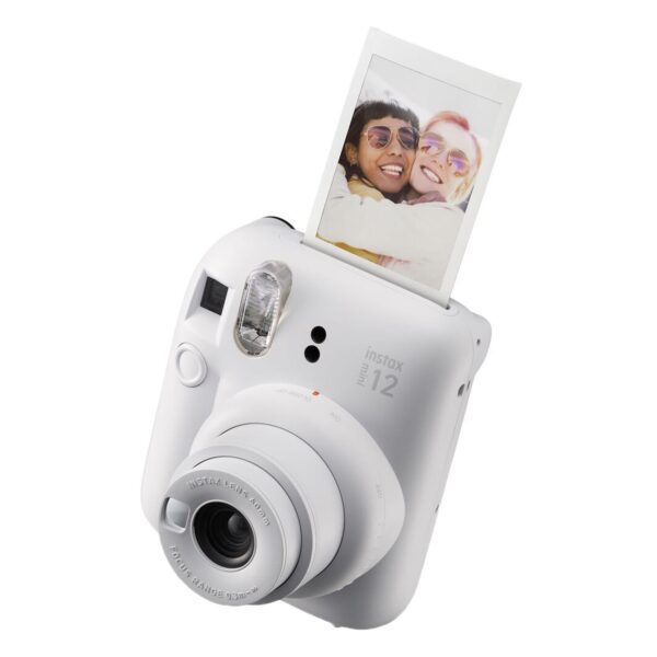 Fujifilm Instax Mini 12 Camera, Clay White
