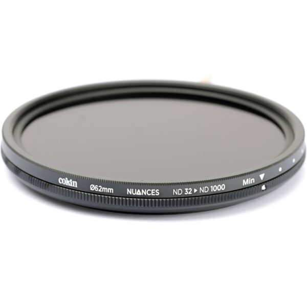 Cokin 62mm Nuances Variable ND32-1000 filter, with Pouch Case