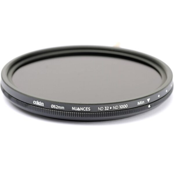 Cokin 62mm Nuances Variable ND32-1000 filter, with Pouch Case