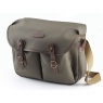 Billingham Hadley Large Camera Shoulder Bag, Navy Canvas-Chocolate Trim