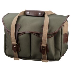 19353-1.jpg Billingham 335 MKII Shoulder bag, Sage Fibrenyte-Chocolate Trim