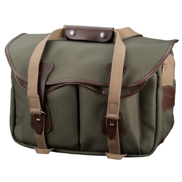 Billingham 335 MKII Shoulder bag, Sage Fibrenyte-Chocolate Trim
