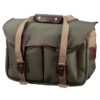 Billingham 335 MKII Shoulder bag, Sage Fibrenyte-Chocolate Trim