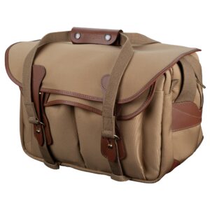 19355.jpg Billingham 335 MKII Shoulder bag, Khaki Canvas-Tan Trim