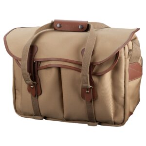 19359.jpg Billingham 445 MKII Shoulder bag, Khaki Canvas-Tan Trim