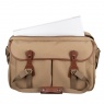 Billingham 555 MKII Shoulder bag, Khaki Canvas-Tan Trim