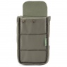 Billingham Hadley One Shoulder Bag, Black Canvas-Tan Trim