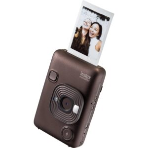 20468.jpg Fujifilm Instax Mini Liplay Instant Camera, Deep Bronze