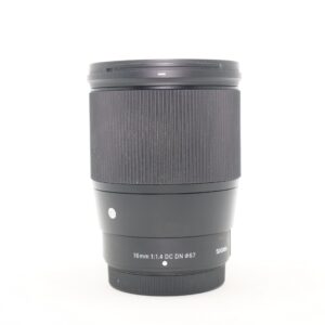 21870.jpg Used Sigma 16mm f1.4 DC DN Contemporary lens for Fujifilm X