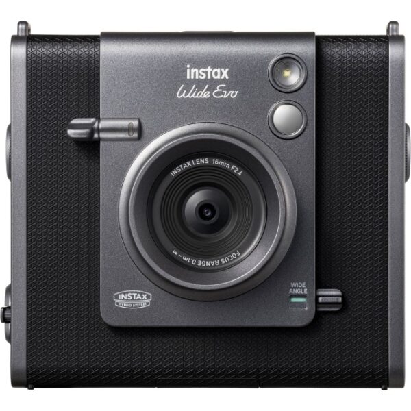 Fujifilm Instax Wide Evo Instant Camera, Black