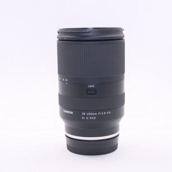 Used Tamron 28-200mm f2.8-5.6 Di III RXD lens for Sony FE
