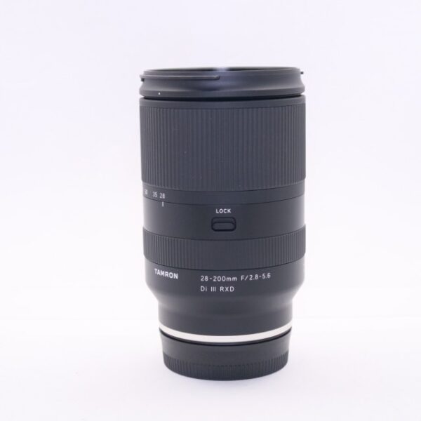 Used Tamron 28-200mm f2.8-5.6 Di III RXD lens for Sony FE
