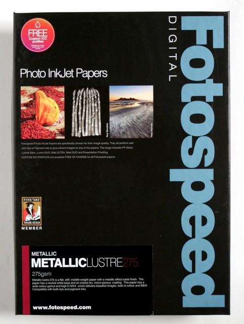 Fotospeed Metallic Lustre, 275gsm, A3 - 25 sheets