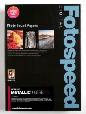 Fotospeed Metallic Lustre, 275gsm, A3 Plus - 25 sheets