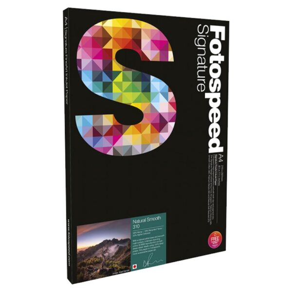 Fotospeed Natural Smooth Paper, 310, A3 Plus - 25 sheets