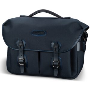 24127.jpg Billingham Hadley One Camera Shoulder Bag - Midnight Special Edition, Black Fibrenyte-Leather trim