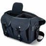 Billingham Hadley One Camera Shoulder Bag - Midnight Special Edition, Black Fibrenyte-Leather trim