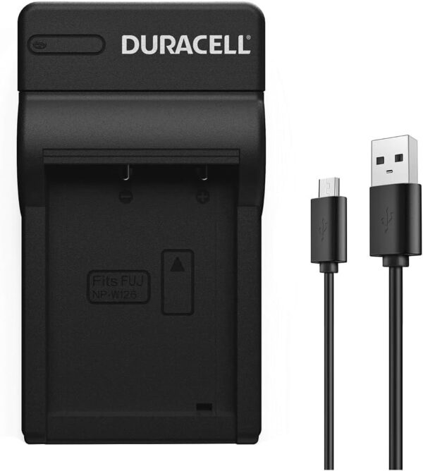 Duracell USB Charger for Fujifilim NP-W126 Battery