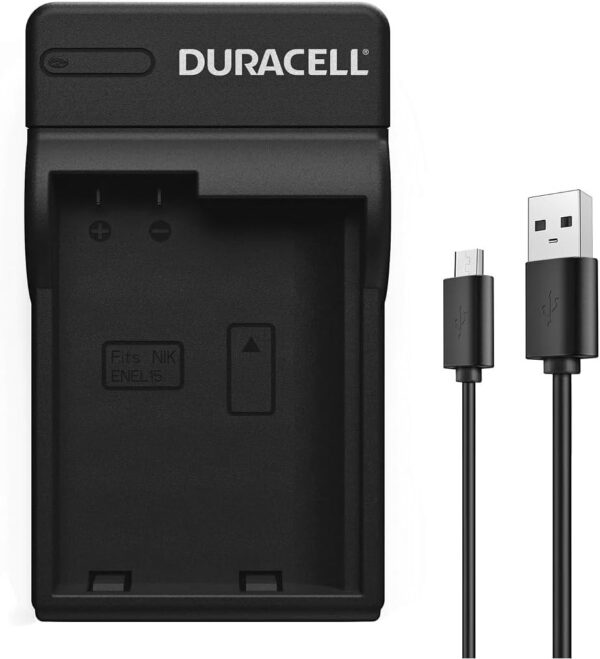 Duracell USB Charger for Nikon EN-EL15 Battery