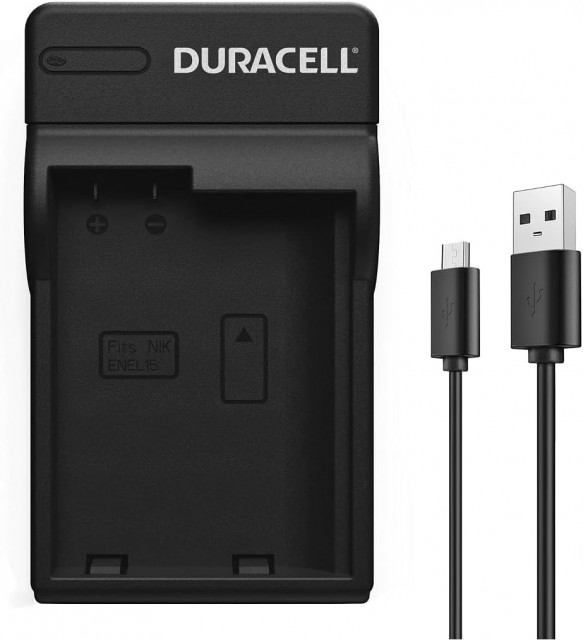 Duracell USB Charger for Nikon EN-EL15 Battery