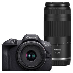 24190.jpg Canon EOS R100 Mirrorless Camera with 18-45 and 75-300mm lenses