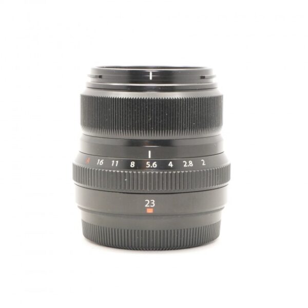 Used Fujifilm XF 23mm f2 R WR lens, black