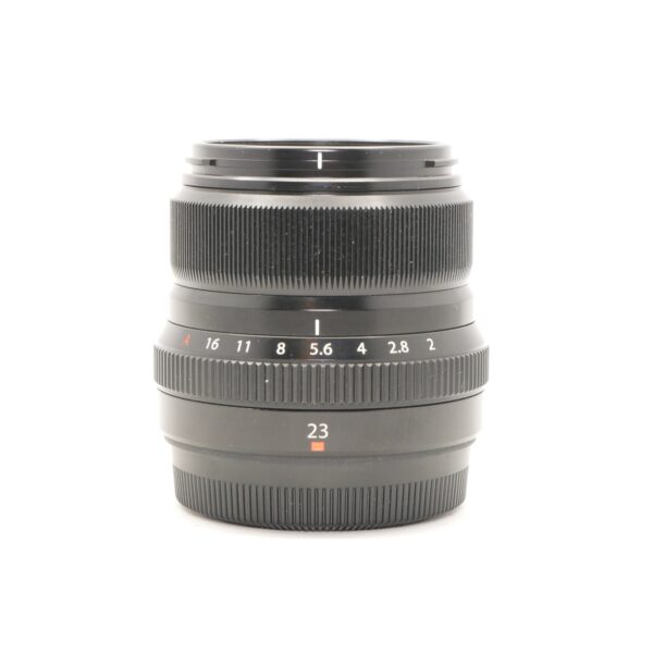 Used Fujifilm XF 23mm f2 R WR lens, black