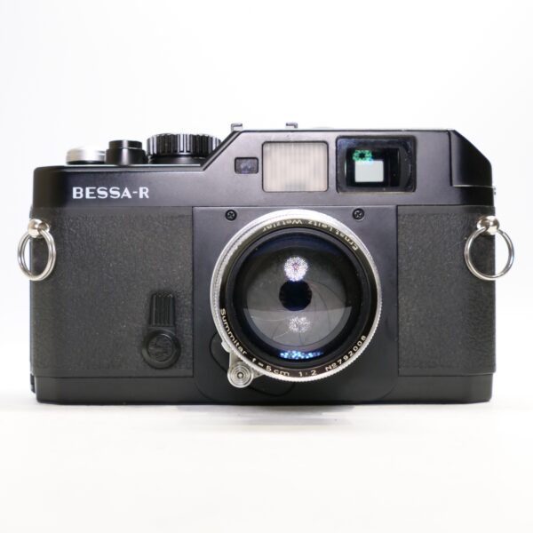 Used Voigtlander Bessa R 35mm film camera with Leica 5cm f2 lens