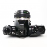 Used Olympus OM-4 Ti 35mm SLR with 50mm lens, black