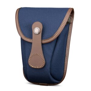 25366.jpg Billingham Avea 7 End Pocket Case, Navy Fibrenyte-Chocolate Trim