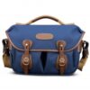 Billingham Hadley Digital Camera Shoulder Bag, Navy Fibrenyte-Chocolate Trim