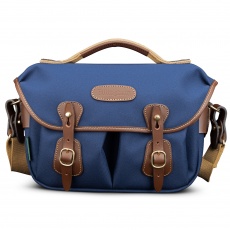 Billingham Hadley Digital Camera Shoulder Bag, Navy Fibrenyte-Chocolate Trim