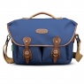Billingham Hadley One Camera Shoulder Bag, Navy Fibrenyte-Chocolate Trim
