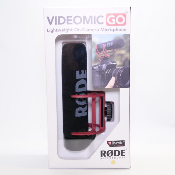 Used Rode VideoMic Go microphone