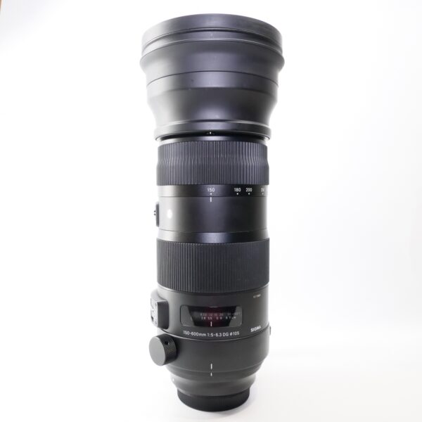Used Sigma 150-600mm f5-6.3 DG OS HSM Sport lens for Canon EOS