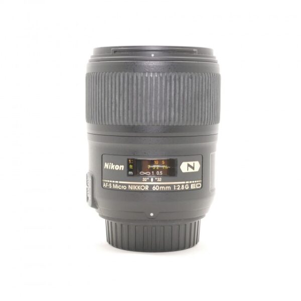 Used Nikon AF-S 60mm f2.8 G ED Macro lens
