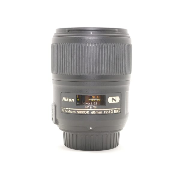 Used Nikon AF-S 60mm f2.8 G ED Macro lens