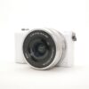 Used Sony A5000 Mirrorless camera with 16-50mm lens, white