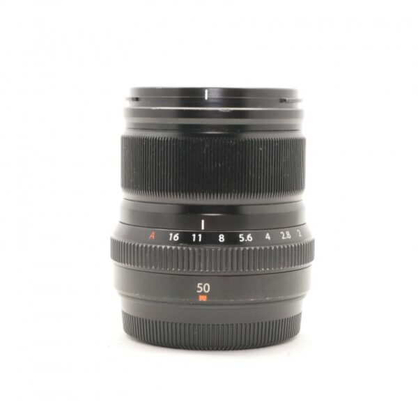 Used Fujifilm XF 50mm f2.0 R WR lens, black