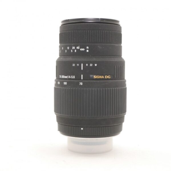 Used Sigma 70-300mm f4-5.6 DG lens for Nikon