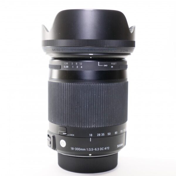 Used Sigma 18-300mm f3.5-6.3 DC OS Contemporary lens for Nikon